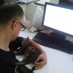 2015-06-30-13 A new kitten at the office